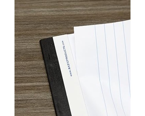 BAZIC Perforated Writing Pad, 50 Sheets 5x8 Inch, White