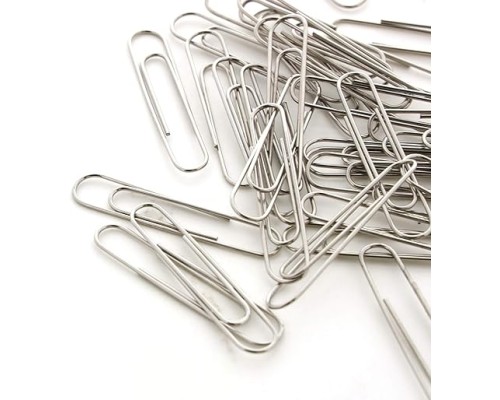 Paper Clips Regular 33mm(Large), Silver Color Paper Clip, Large Medium Paperclips Colored Document Clamp for Office School (200/Pack), 1-Pack Paper Clips Regular 33mm(Large), Silver Color Paper Clip, Large Medium Paperclips Colored Document Clamp for Office School (200/Pack), 1-Pack