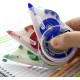 Correction Tape Jumbo 5 mm x 394", Easy to Use Applicator White Out for Instant Corrections for Office School & Home (1/Pack)