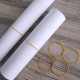 Rubber Bands 500pcs size19 50mm 2 inch Rubber Bands #19 Small Elastic Band Rubber Band for Office Supplies School Home
