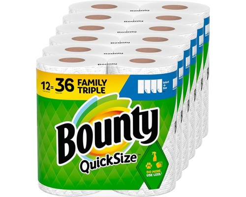 Bounty Advanced Paper Towels, 2-Ply, 101 Sheets, 12-count