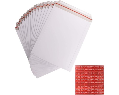 9X12 inch Self Seal Photo Document Mailers 100 Pack