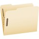  Manila Folder With 2 Embossed Fasteners, 1/3-Cut Tabs, Legal Size, Box Of 50