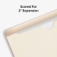 Manila Double-Top File Jackets, 2" Expansion, Letter Size, Box Of 50