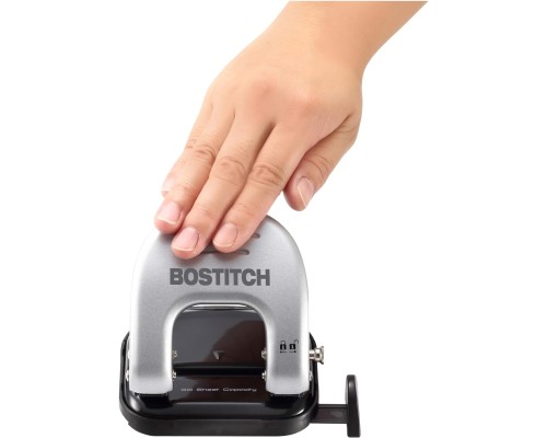 Bostitch Office EZ Squeeze Reduced Effort 2-Hole Punch, 20 Sheets