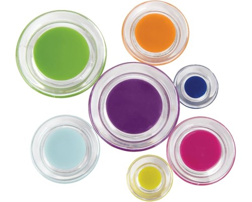 Fashion Magnets, Assorted Shapes, Assorted Colors, Pack of 30