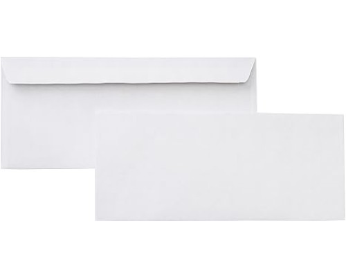 #10 Security-Tinted Self-Seal Business Letter Envelopes, Peel & Seal Closure - 500-Pack, White #10 Security-Tinted Self-Seal Business Letter Envelopes, Peel & Seal Closure - 500-Pack, White