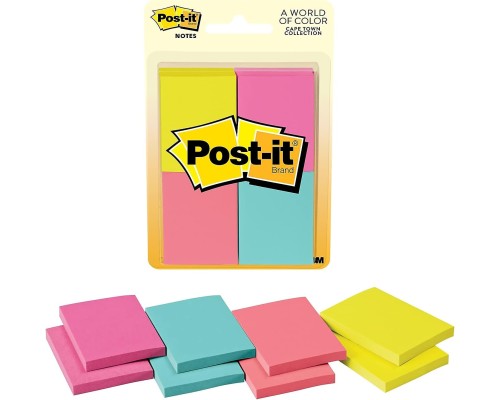 Post-it 379033 Notes 1 1/2-Inch x 2-Inch Cape Town Collection 50 Sheets/Pad 24 Pads
