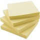 Sticky Notes 3x3 Canary Yellow Colors Post Stickies Self Stick Note, Colorful Adhesive Memo Pads, Recyclable (100 Sheets/Pack), 1-Pack