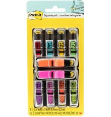 Post-it® Notes Flags With 2 Arrow Flag Pads, Assorted Colors, 35 Flags Per Dispenser, Pack Of 8 Dispensers, Plus 48 Arrow Flags