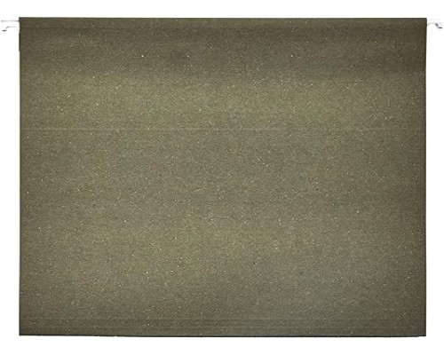 Hanging Organizer File Folder, Letter Size, Green - Pack of 25