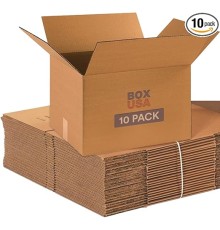 Moving Boxes Medium 18"L x 14"W x 12"H 10-Pack