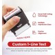 Self Inking 1 Line Custom Stamp  