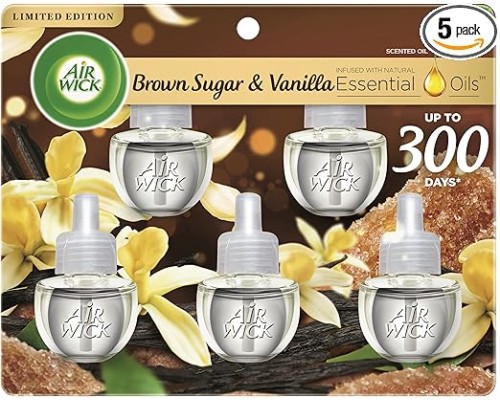 Air Wick Plug in Scented Oil Refill, 5 Air Wick Plug in Scented Oil Refill, 5
