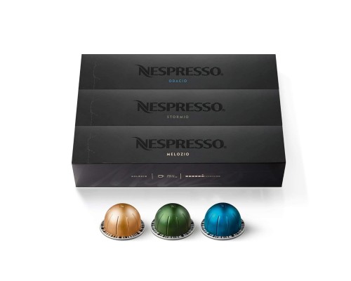 Nespresso Capsules VertuoLine, Variety Pack, Medium and Dark Roast Coffee, 30 Count Coffee Pods, Brews 7.8 oz Visit the Nespresso Store