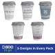 Dixie To Go Medium Paper Coffee Cups With Lids, 12 Oz, 156 Count, Disposable Cups For On-The-Go Hot Beverages