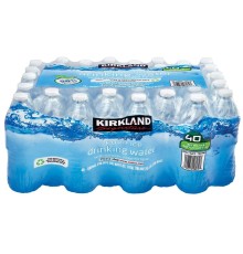 Kirkland Signature Purified Water 16.9 fl oz Bottle, (40 Count)